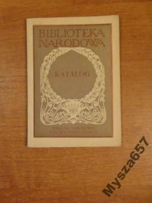 BIBLIOTEKA NARODOWA: KATALOG Ossolineum