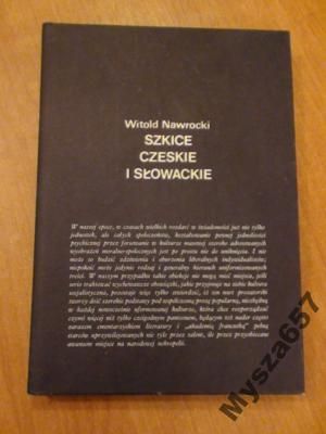 Szkice Czeskie I Słowackie