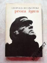 LEOPOLD BUCZKOWSKI Poza żywa MAŁY NAKŁAD !!!