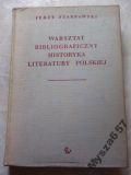 Warsztat Bibliograficzny Historyka Literatury