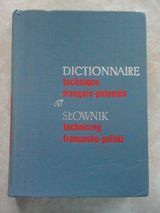 Słownik Techniczny Dictionnaire Technique Franc