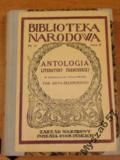Boy-Żeleński ANTOLOGIA LITERATURY FRANCUSKIEJ BN
