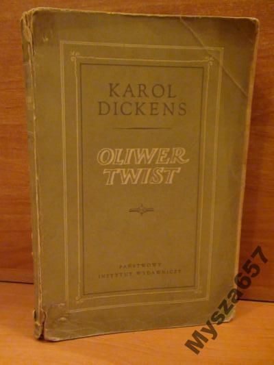KAROL DICKENS Oliwer Twist
