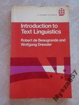 Introduction To Text Linguistics Longman