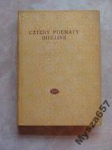 CZTERY POEMATY BIBLIJNE s.Biblioteka Poetów