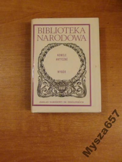 Stabryła NOWELE ANTYCZNE Wybór BN