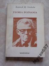 CHISHOLM RODERICK Teoria poznania  Zagadnienia