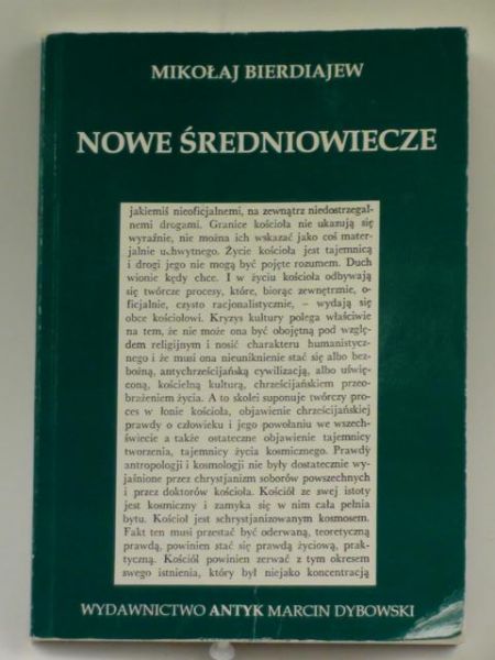 Bierdiajew Mikołaj - Nowe Średniowiecze