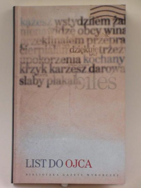 Wójcik J.,    - List do ojca