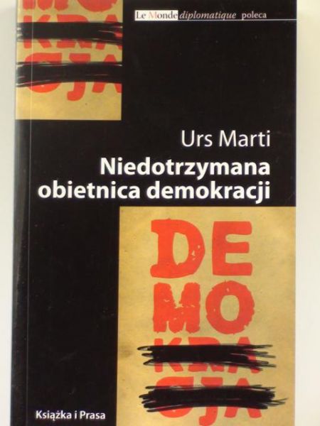 Niedotrzymana obietnica demokracji