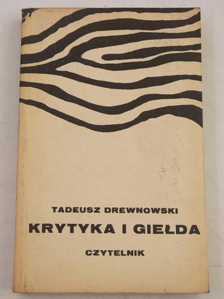 Krytyka i giełda