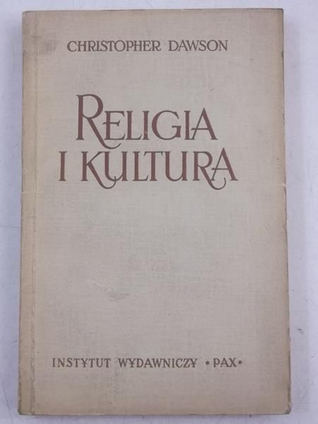 Dawson Christopher - Religia i kultura