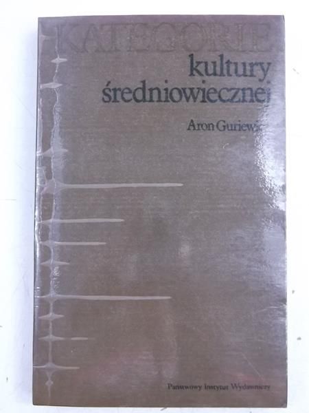 Guriewicz  - Kategorie kultury średniowiecznej