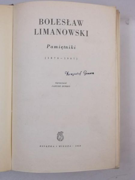 Pamiętniki (1870-1907)