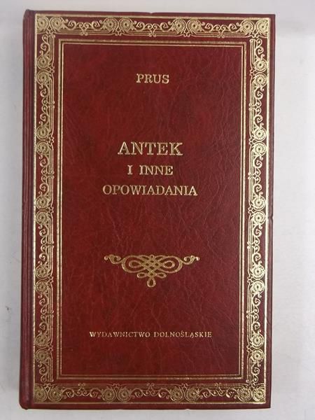Prus Bolesław - Antek i inne opowiadania, BK