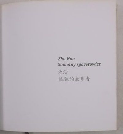 Hao Zhu - Samotny spacerowicz