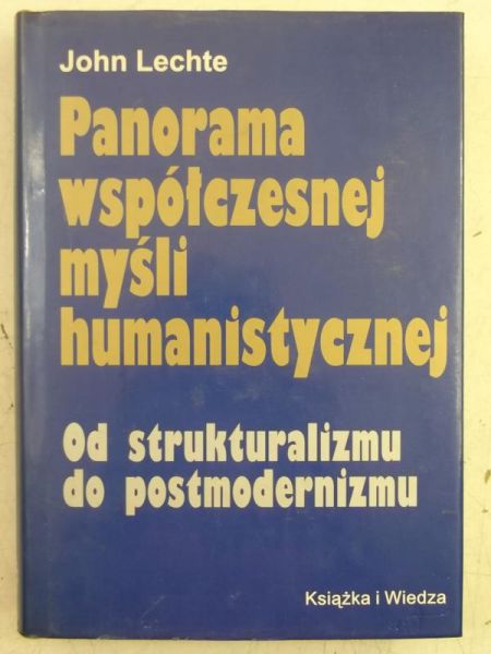 Panorama współczesnej myśli humanistycznej
