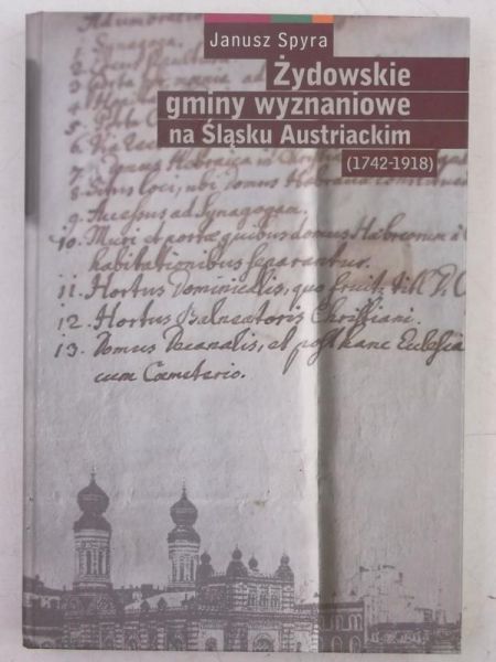 Żydowskie gminy wyznaniowe na Śląsku Austriackim