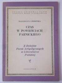 Czas w powieściach Parnickiego