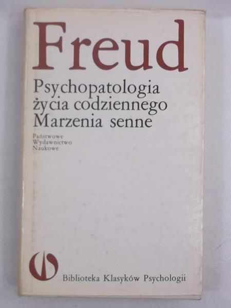 Psychopatologia życia codzinnego. Marzenia senne, BKP