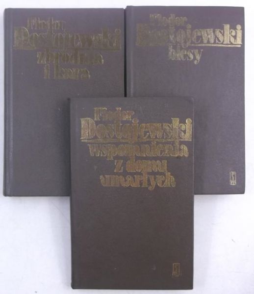 Wspomnienia z domu umarłych / Zbrodnia i kara / Biesy