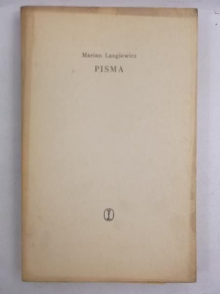 Langiewicz Maria - Pisma