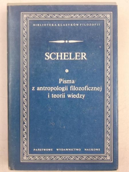 Pisma z antropologii filozoficznej i teorii wiedzy