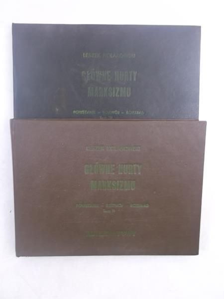 Kołakowski Leszek - Główne nurty marksizmu. II-III tom
