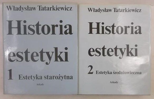 Historia estetyki, Tom I-II