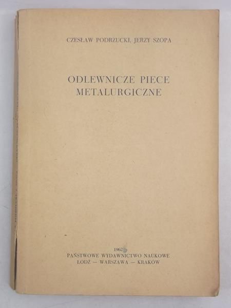 Odlewnicze piece metalurgiczne