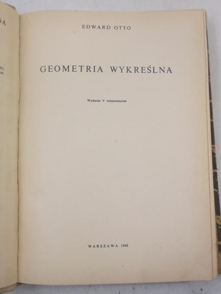 Geometria wykreślna