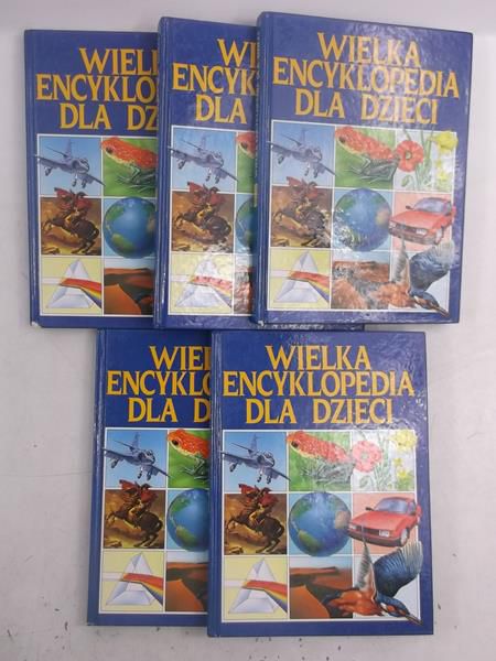 Wielka encyklopedia dla dzieci, Tom I-V