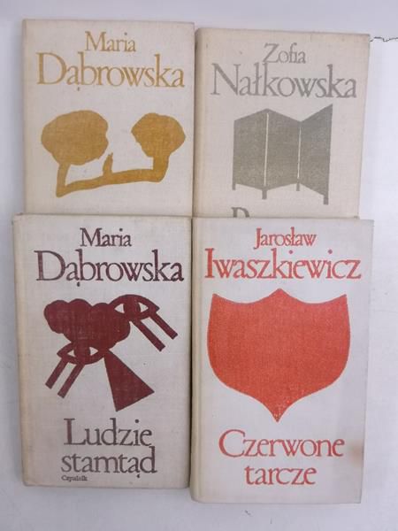 Iwaszkiewicz J., Dąbrowska M.,   - Czerwone tarcze / Ludzie stamtąd / Opowiadania / Romans Teresy Hennert