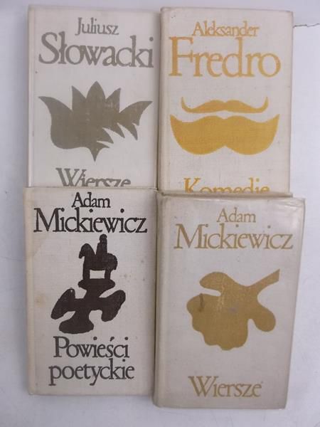 Słowacki J., Fredro ,   - Wiersze i poematy, Komedie: Wybór / Wiersze / Powieści poetyckie