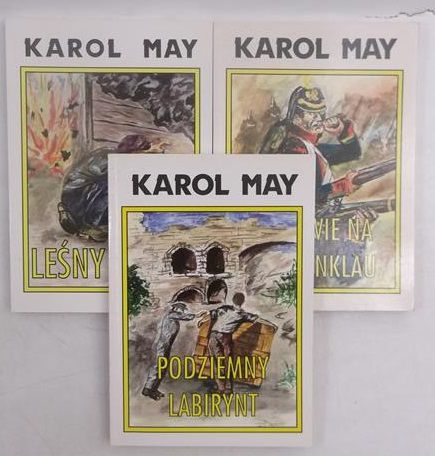 May Karol - Podziemny labirynt / Leśny upiór / Panowie na Greifenklau