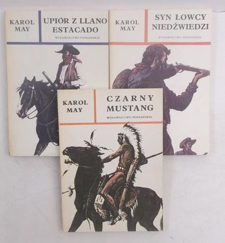 May Karol - Upiór z Llano Estacado / Czarny mustang / Syn łowcy niedźwiedzi