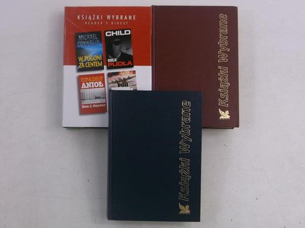 Książki wybrane, 3 tomy