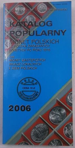Suchanek Adam - Katalog popularny monet polskich