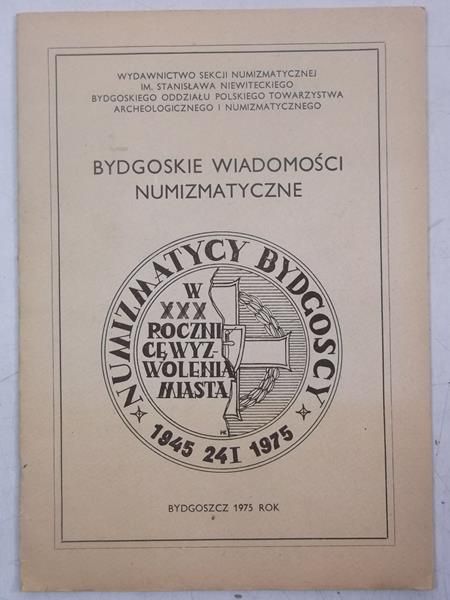 Bydgoskie wiadomości numizmatyczne