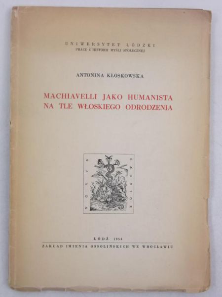 Machiavelli jako humanista