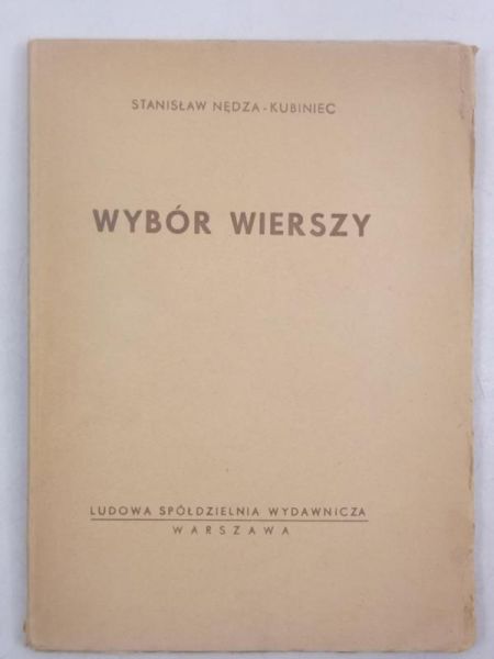 Wybór wierszy, 1950 r.
