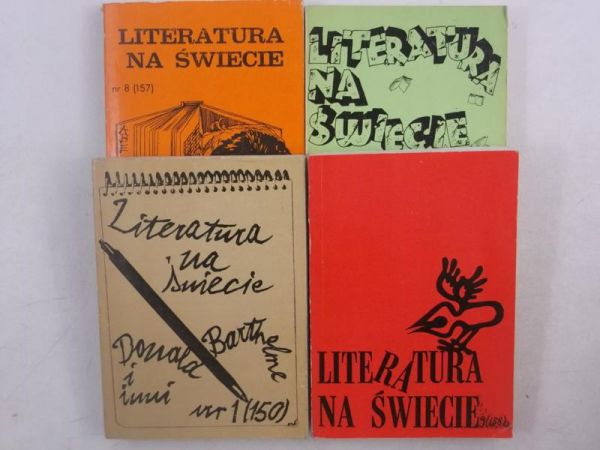 ZientarskaBielska    Literatura na  świecie, nr 1(150), nr 9(158), nr4(153), nr 8(157)