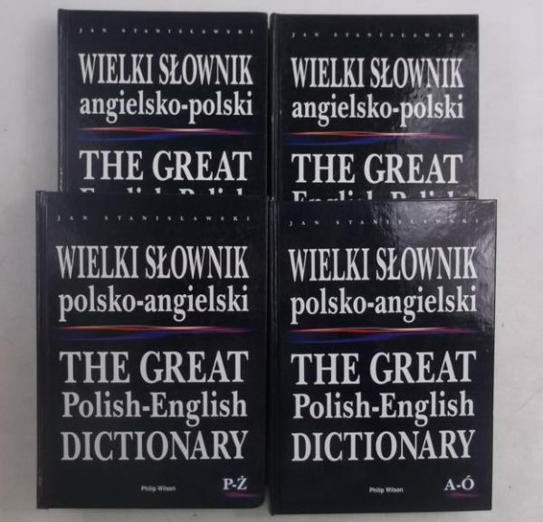 Wielki słownik polsko-angielski, Tom I-IV