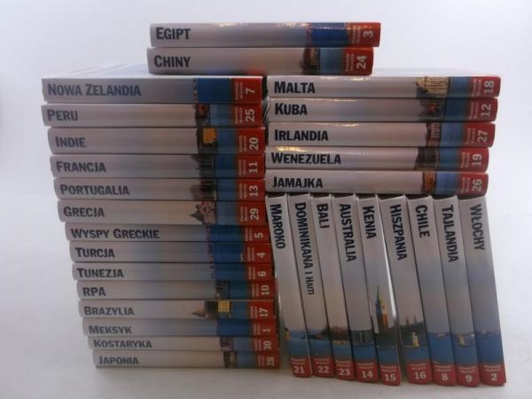 Kolekcja Podróże Marzeń, Tom I-XXX