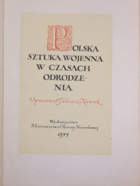 Polska sztuka wojenna w czasach odrodzenia