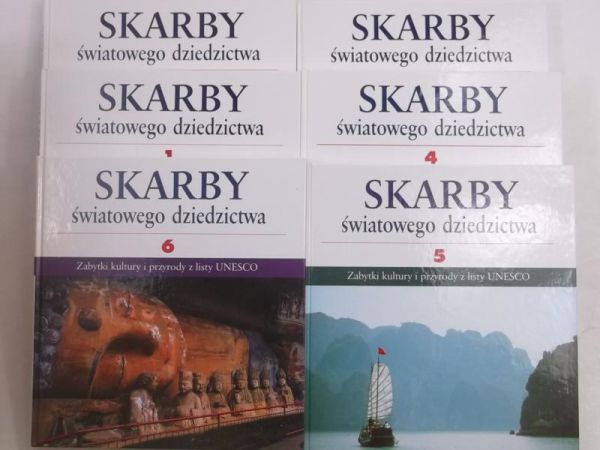 Skarby światowego dziedzictwa, tomy I-VI