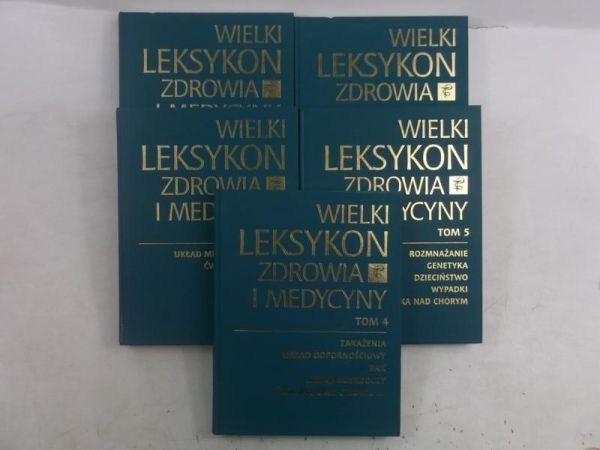 Wielki leksykon zdrowia i medycyny, tomy I-V