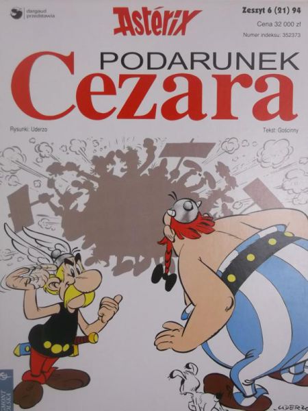 Gościnny  - Asterix podarunek Cezara, zeszyt 6 (21) 94