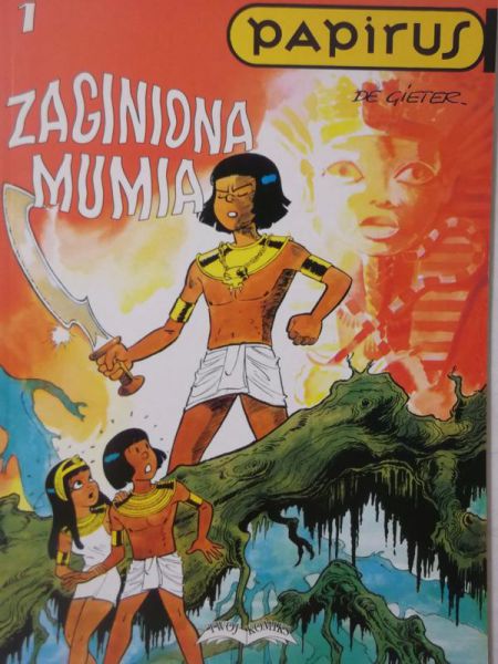 De Gieter - Zaginiona mumia, nr 1
