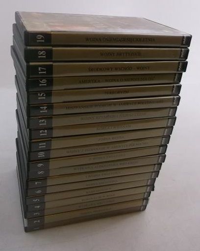 Wojny, które zmieniły świat, 1-19 tomów (komplet), DVD